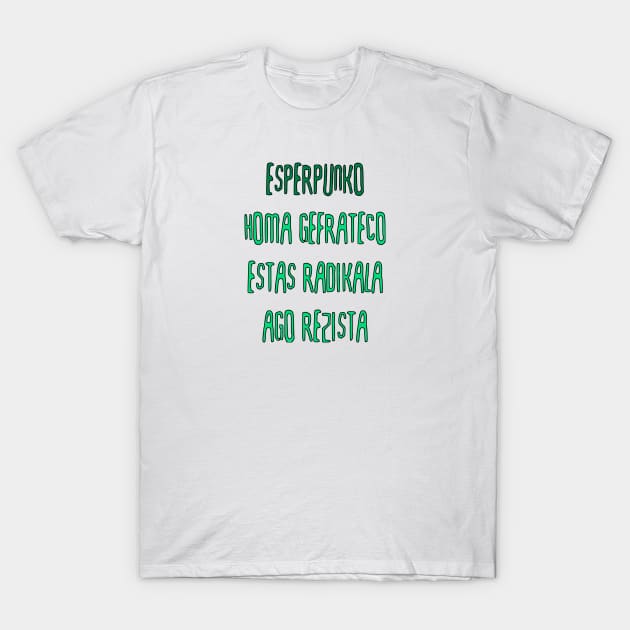 Esperpunko T-Shirt by dikleyt